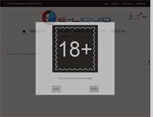 Tablet Screenshot of e-liquid.com