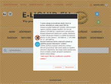 Tablet Screenshot of e-liquid.eu